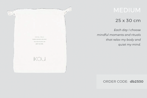 
                  
                    iKOU COTTON DRAW-STRING BAG MEDIUM
                  
                